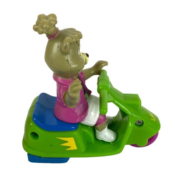 Cindy Bear Scooter Rev It Up Action Toy McDonalds Happy Meal 1991 Hanna Barbera - Picture 3 of 6
